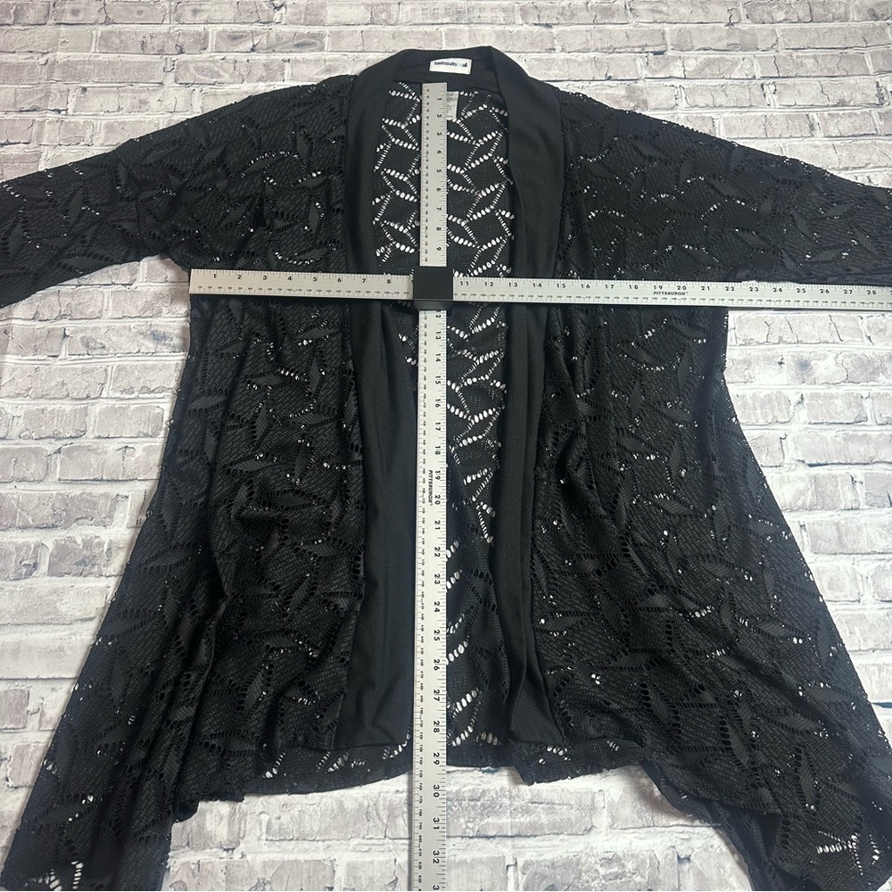 EUC Swimsuits For All Women's Black Swim Coverup Sheer Size 18/20 (RN 88842) - Picture 12 of 13
